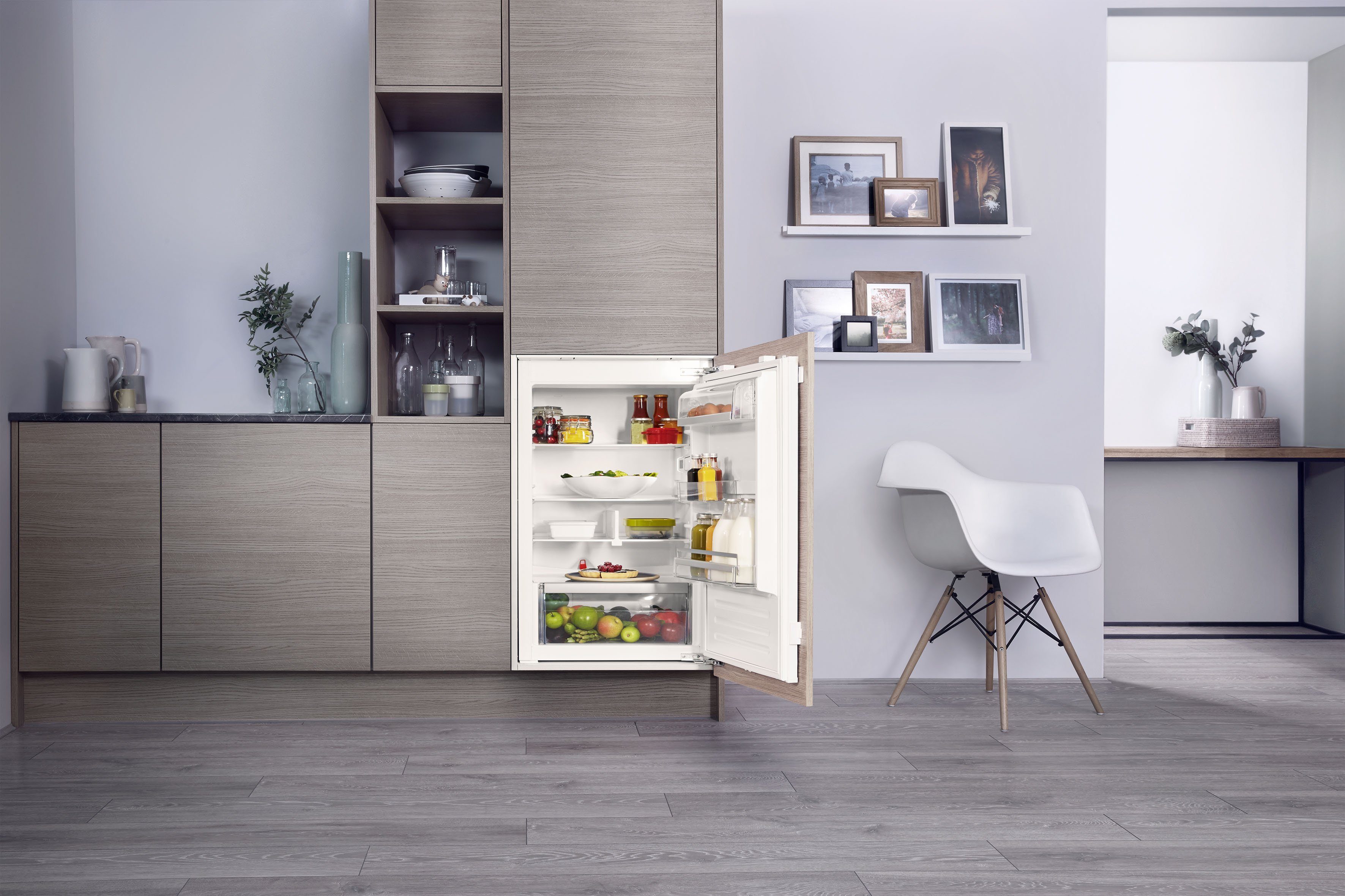 BAUKNECHT Einbaukühlschrank KSI 10VF2, 102,1 cm hoch, 55,7 cm breit