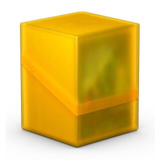 Ultimate Guard Boulder Deck Case 100+ Standard Size Amber