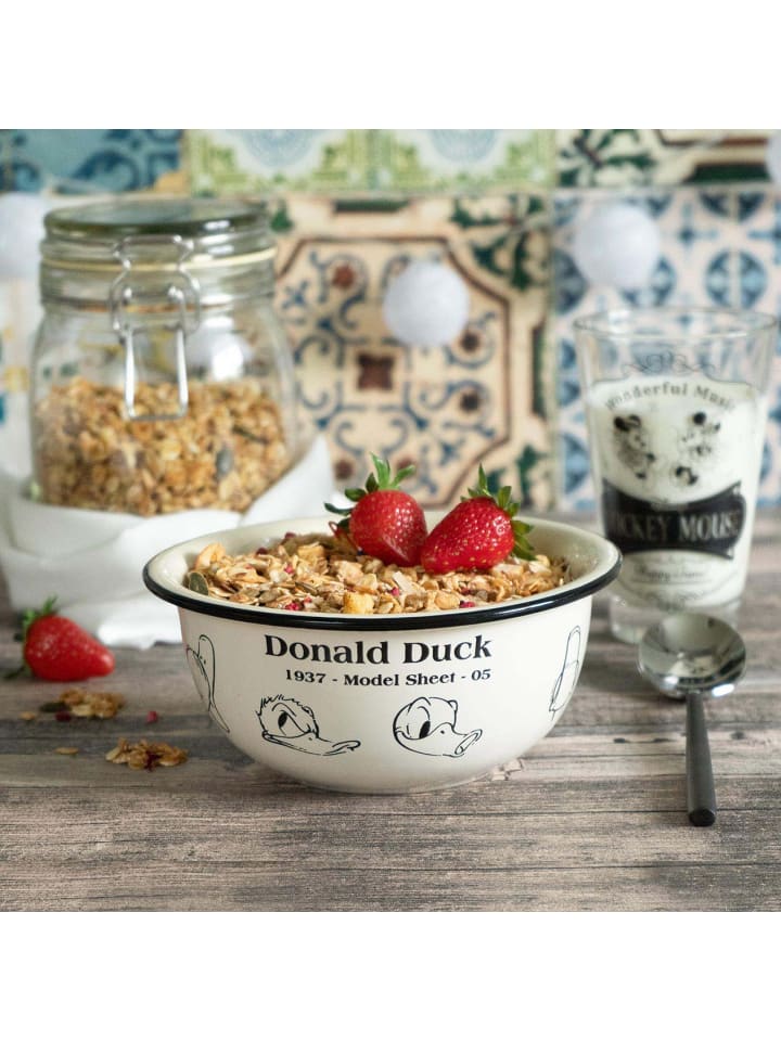 Geda Labels Müslischale Donald Duck Model Sheet Vintage in Beige - 600 ml günstig kaufen onesize