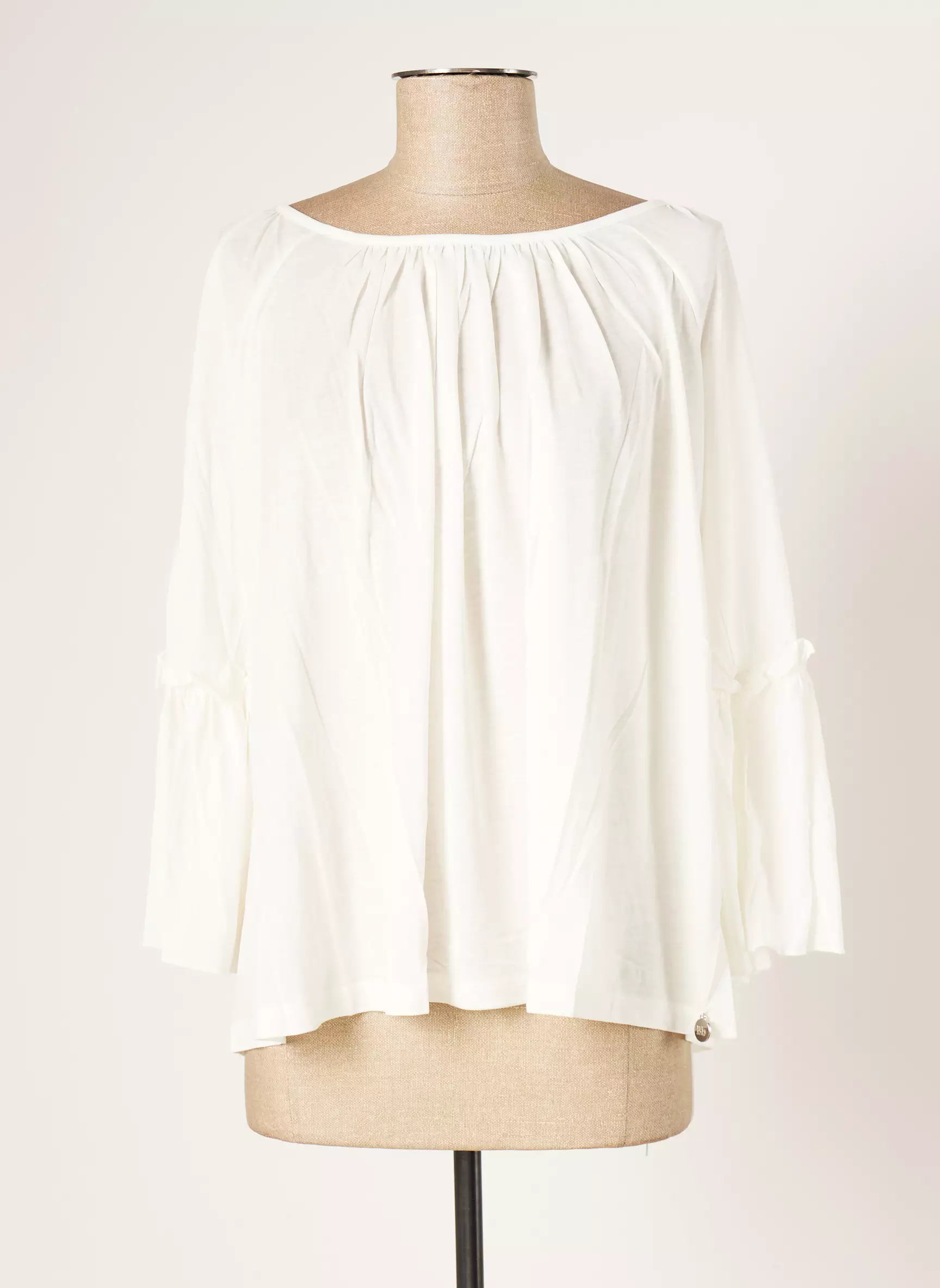 Blanc Boheme Tshirts Femme couleur blanc