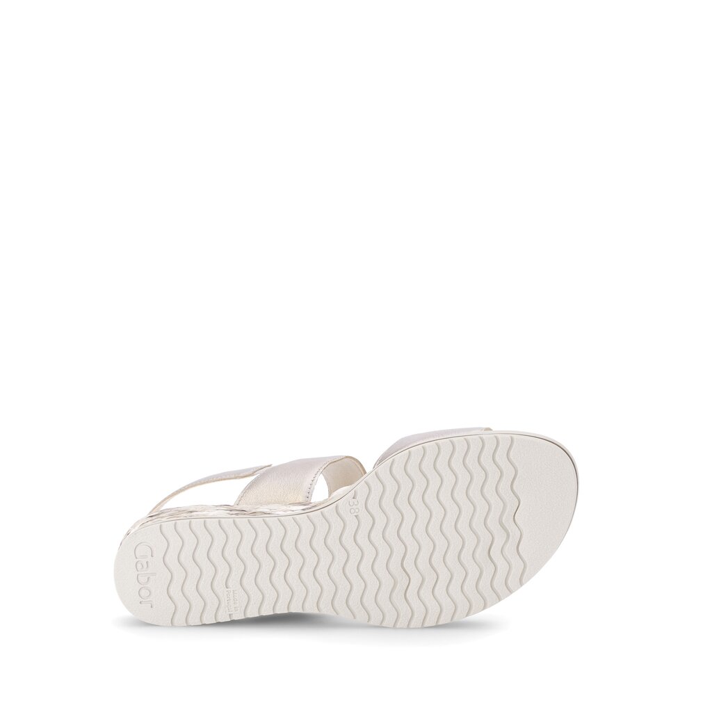 Gabor comfort Keilsandalette gold