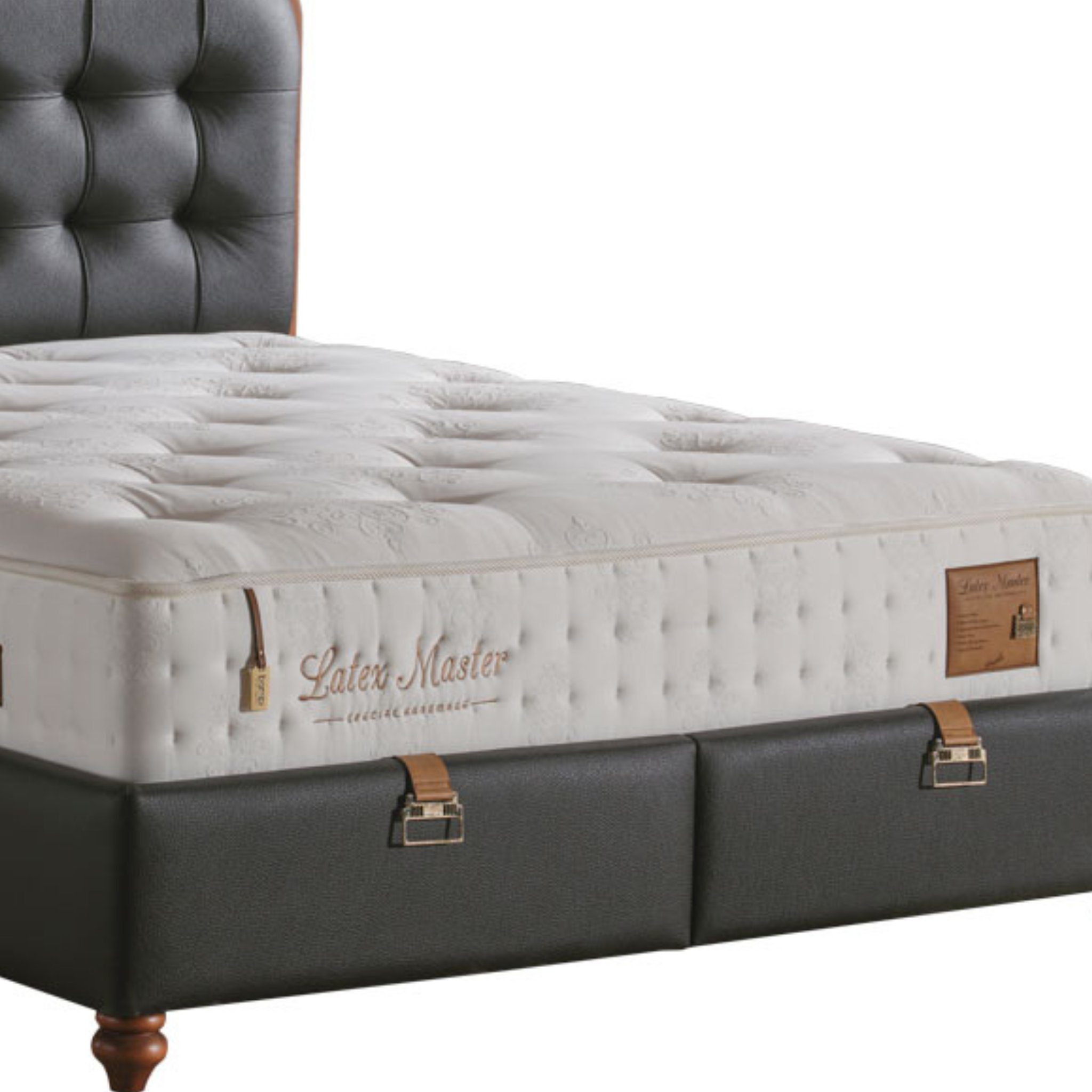 Taschenfederkernmatratze 8 Schichten Höhe 34 cm Matratze 160x200 - 180x200 Federkern Latex, Moln, 34 cm hoch, (Bett)