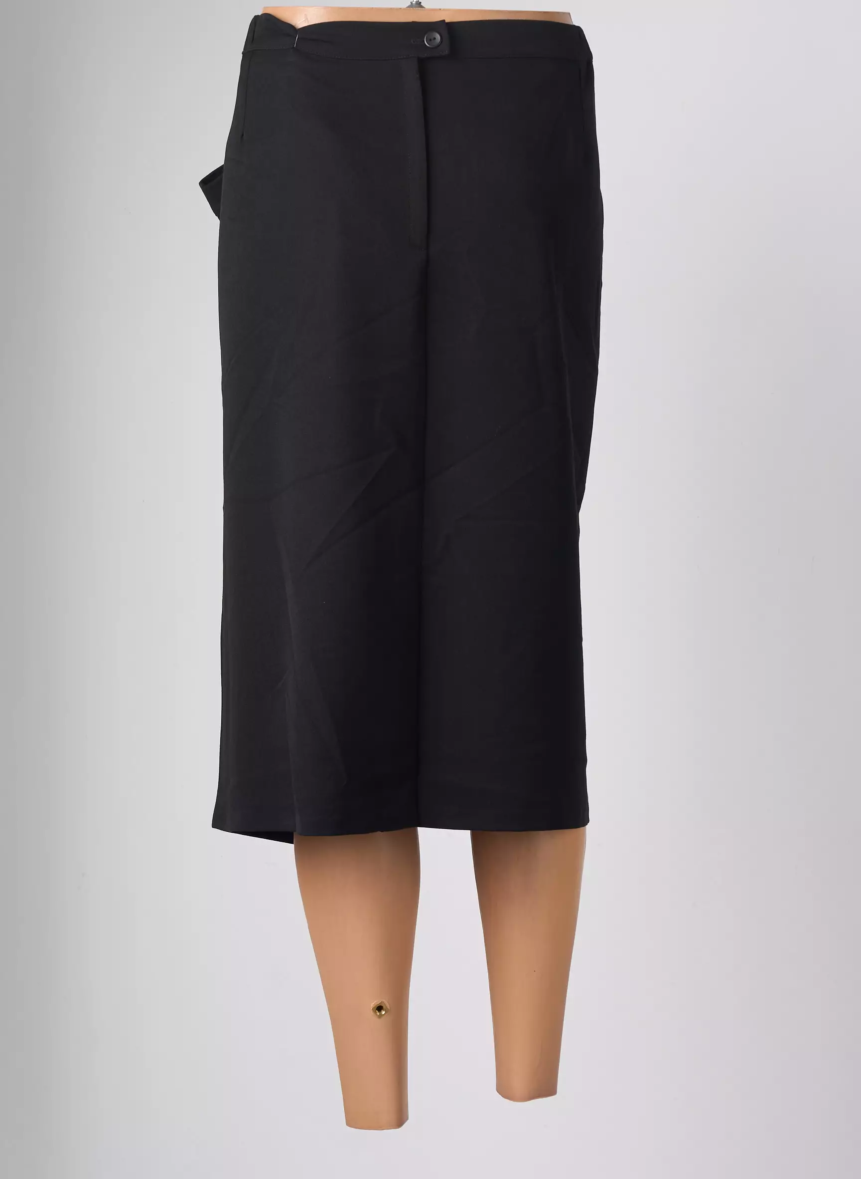 Elssa Jupes Mi Longues Femme couleur noir