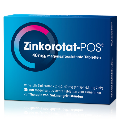 ZINKOROTAT POS magensaftresistente Tabletten  100 St  Tabletten, magensaftresistent