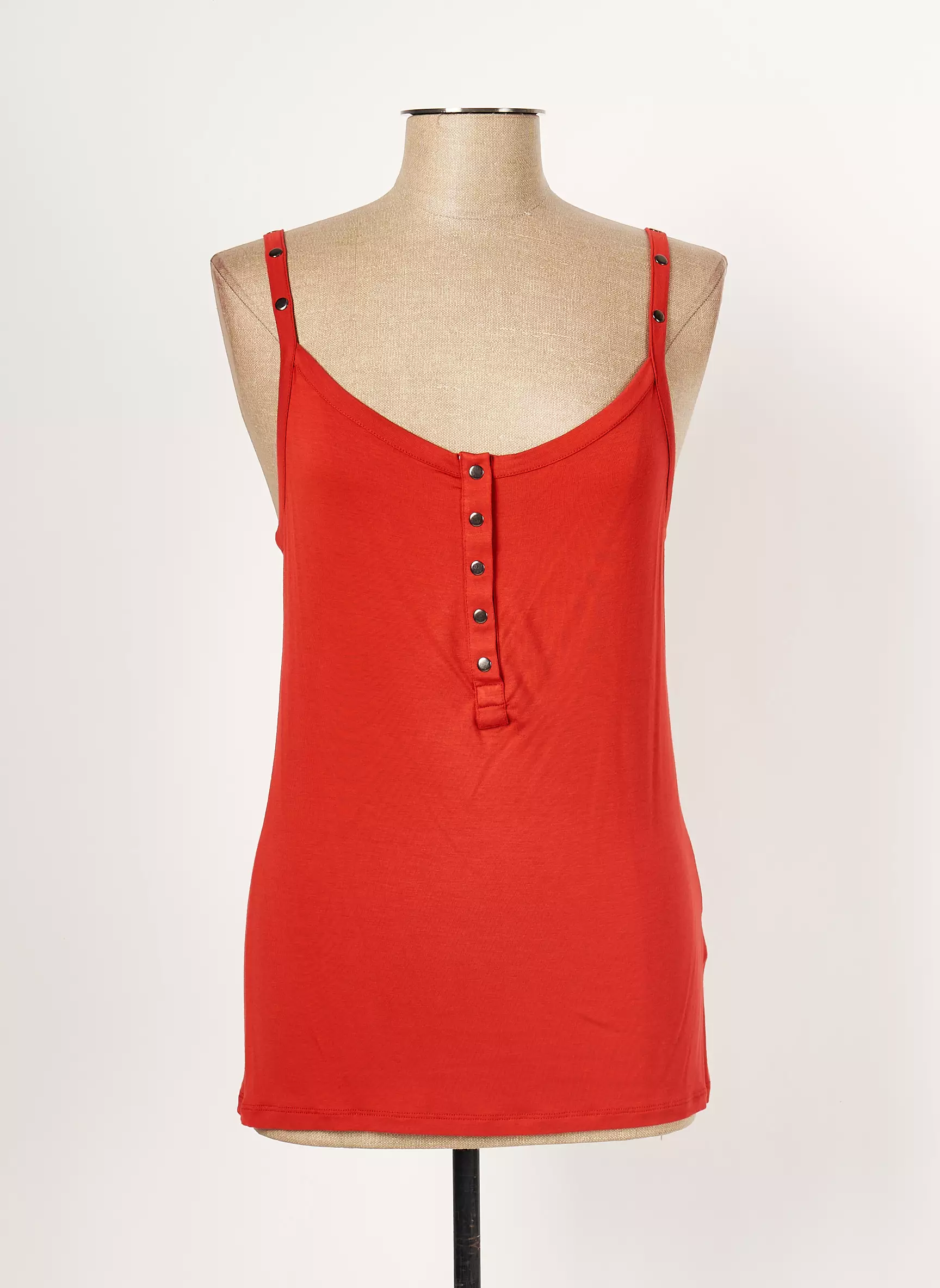 Lauren Vidal Debardeurs Femme couleur orange