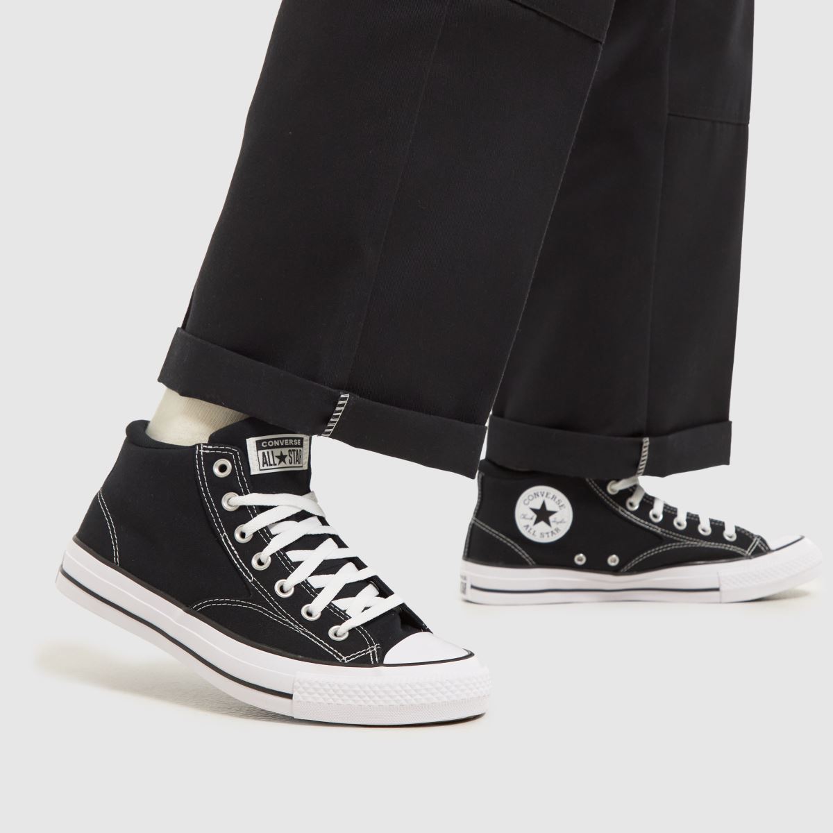 Converse All Star Malden superge v črno-beli barvi