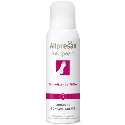 ALLPRESAN Fuß spezial Schaum-Creme  125 ml  Schaum