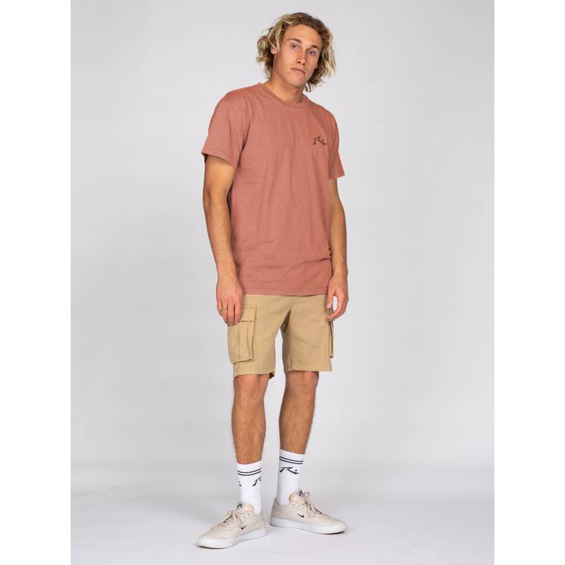 RUSTY COMP WASH SHORT SLEEVE TEE T-Shirt Herren
