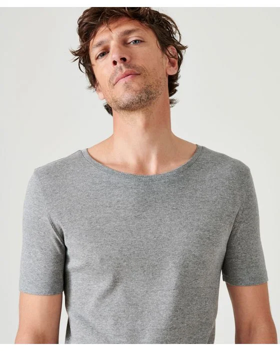 Lot de 2 tee-shirts Essential col rond, manches courtes