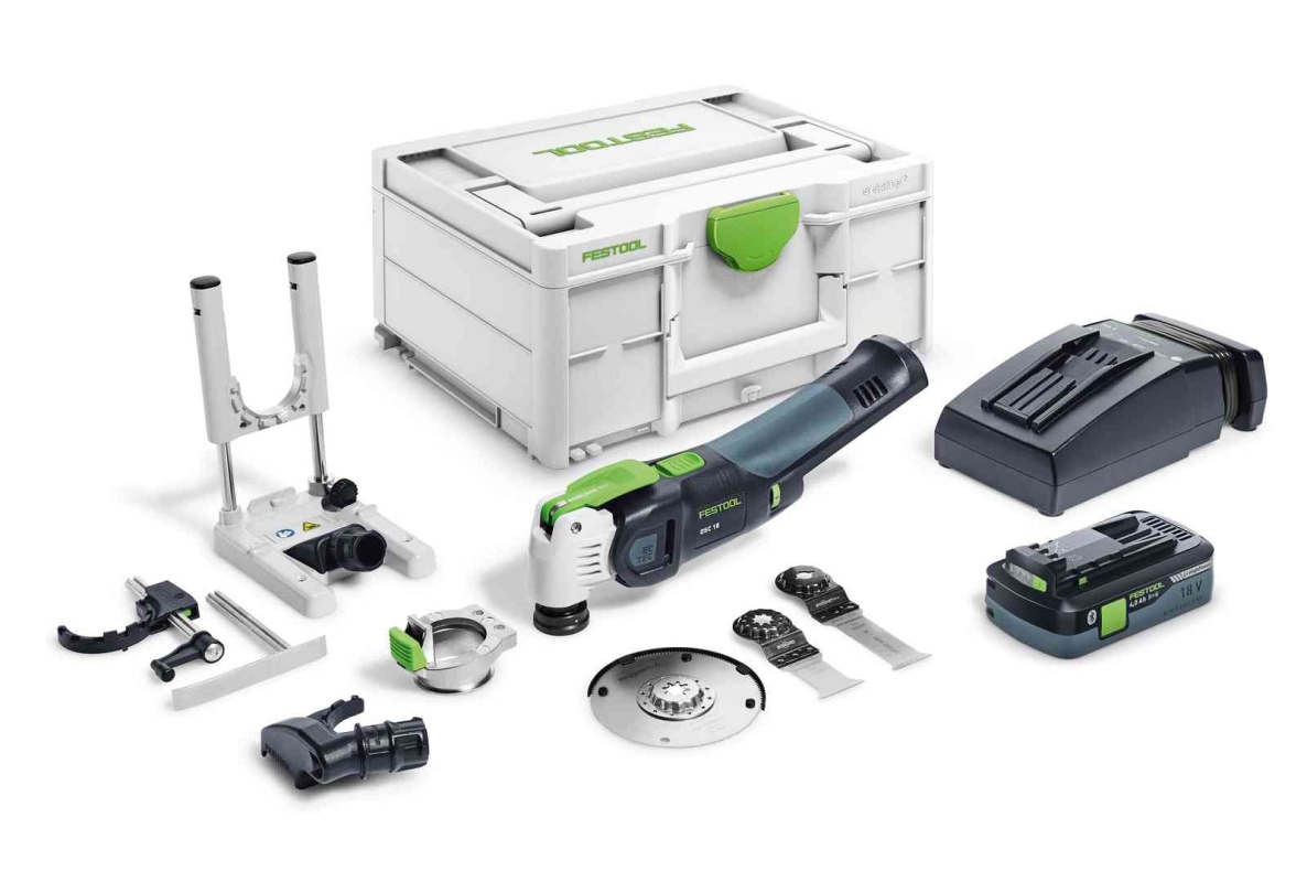 Festool 576593 OSC 18 HPC 4.0 EI-Set Carriage oscylacyjny accumachine