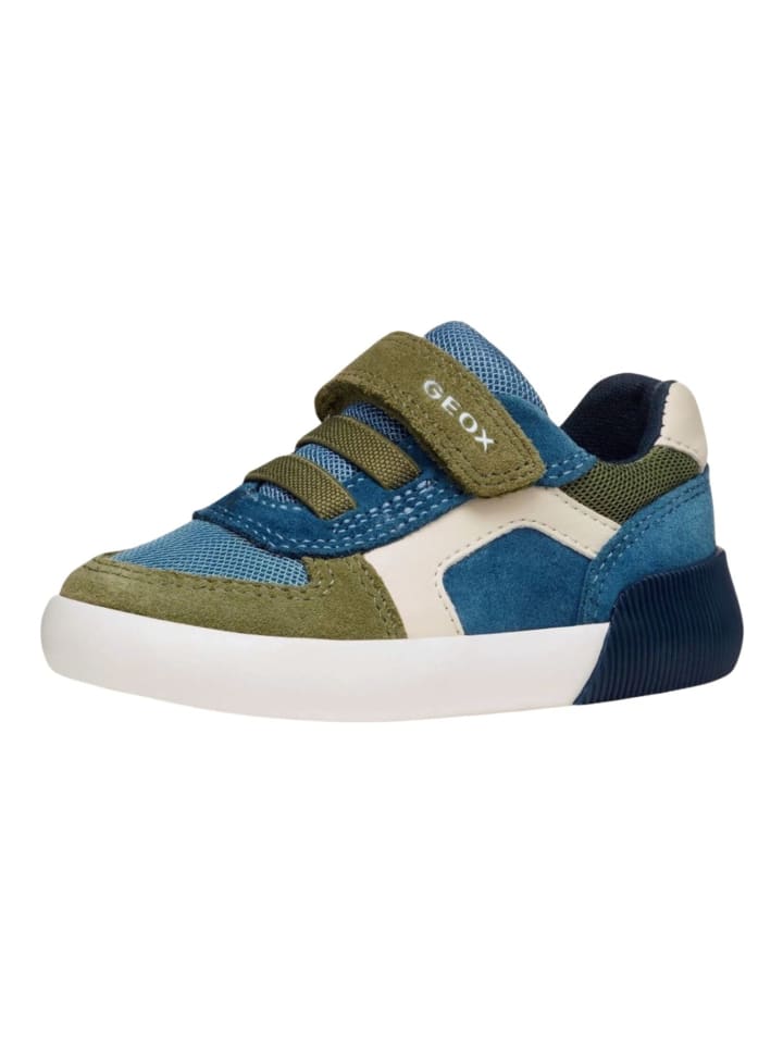 Geox Sneaker in Blau/Braun günstig kaufen