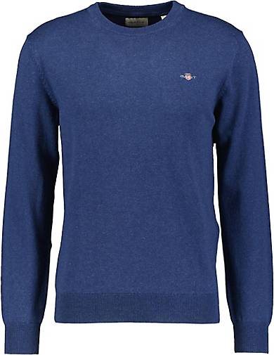 GANT Herren Strickpullover mit Wolle