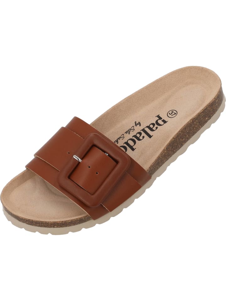palado Pantoletten in braun günstig kaufen