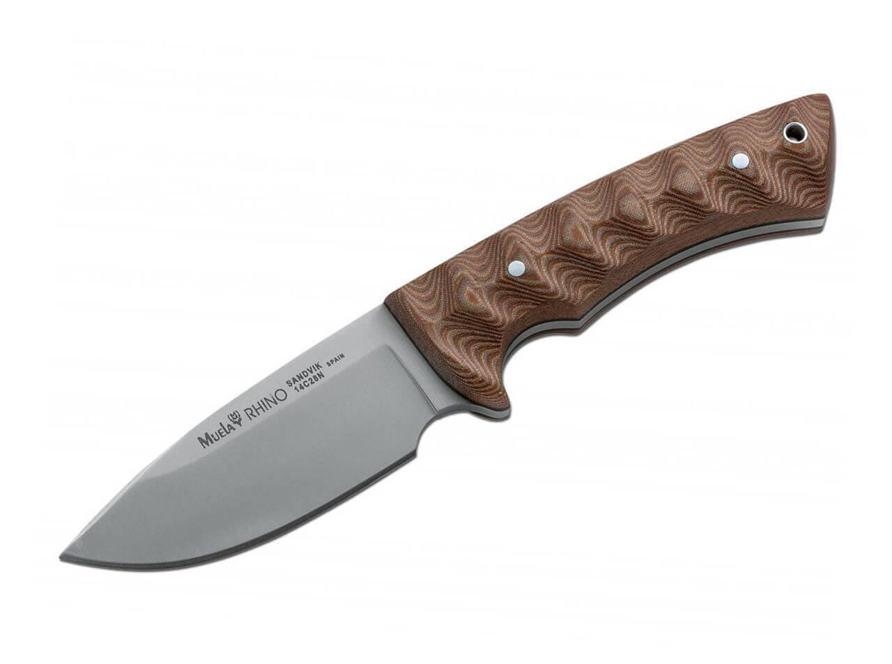 Rhino Micarta Brown