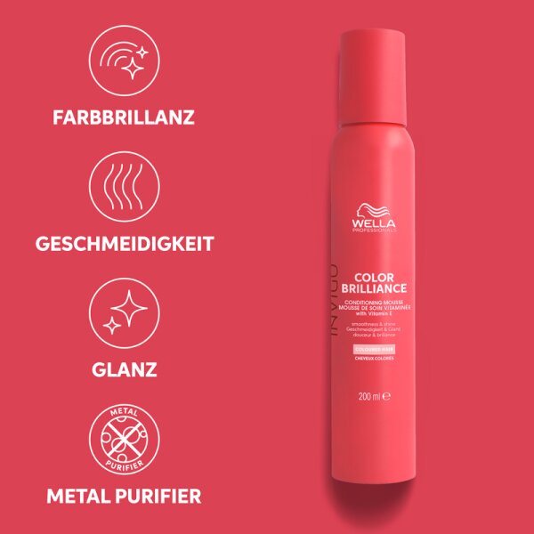 Wella Professionals Invigo Color Brilliance Vitamin Conditioning Mousse Schaumfestiger