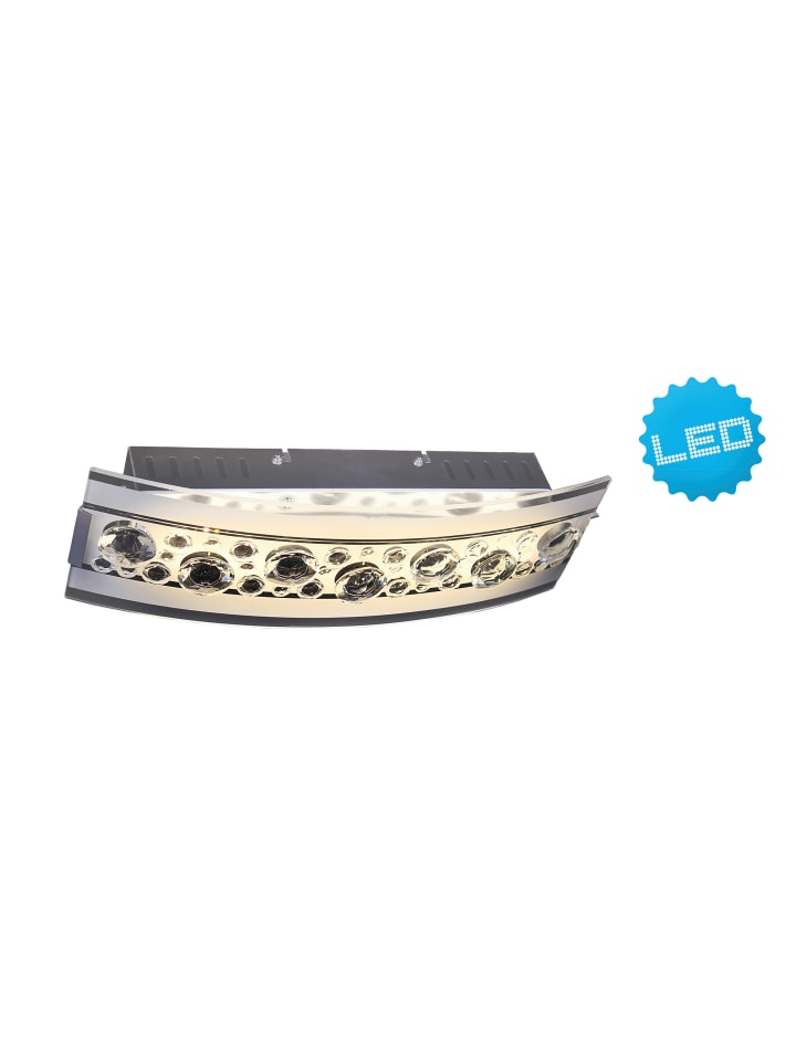 näve LED Wandleuchte in chrome - (L)35 cm x (B)12 cm x (H)8.5 cm - EEK F günstig kaufen onesize
