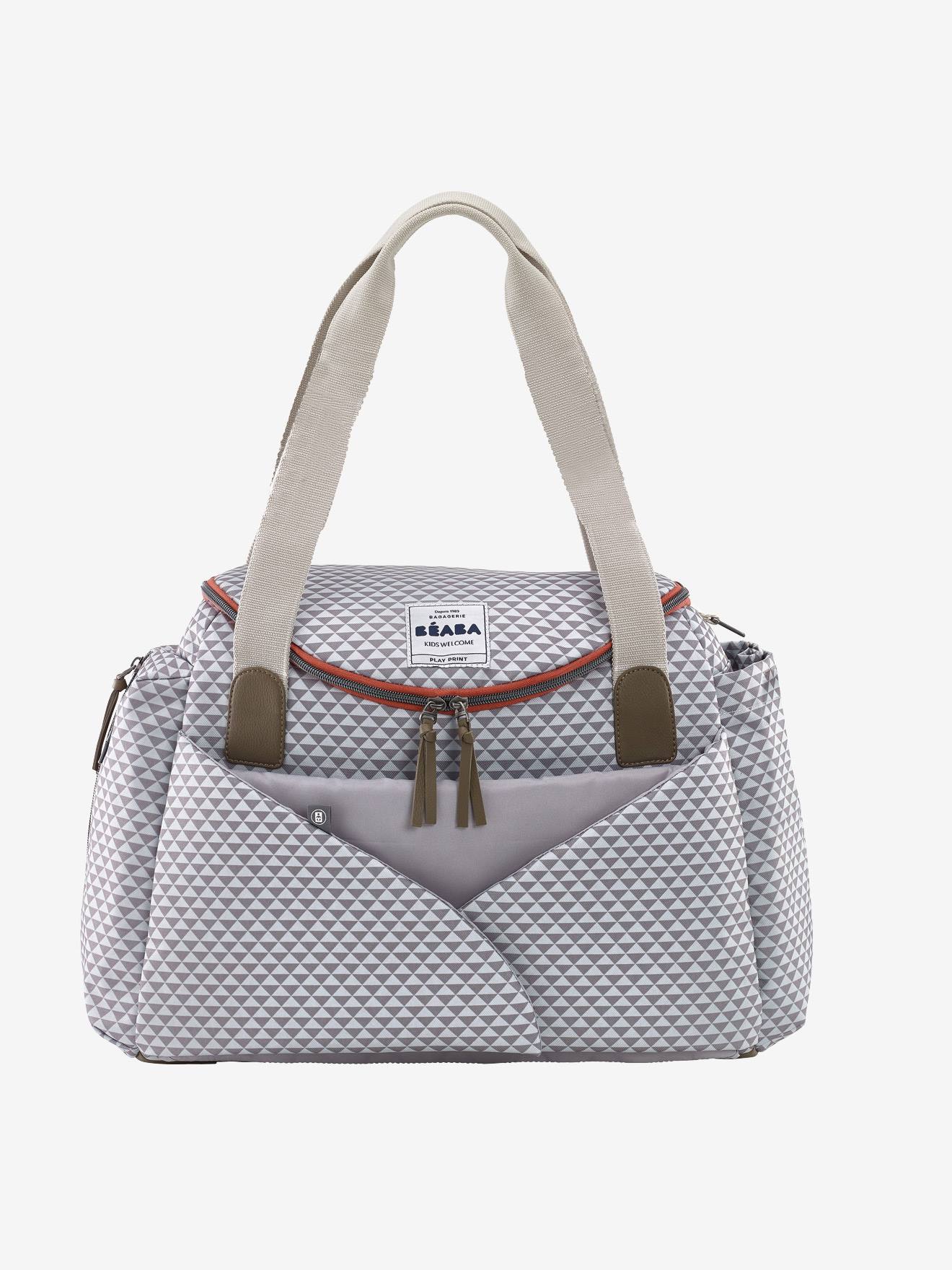 Sac à langer Sydney II BEABA gris imp all over