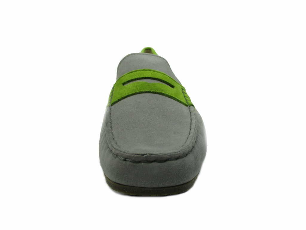 SIOUX Klassische Slipper grau Corbina