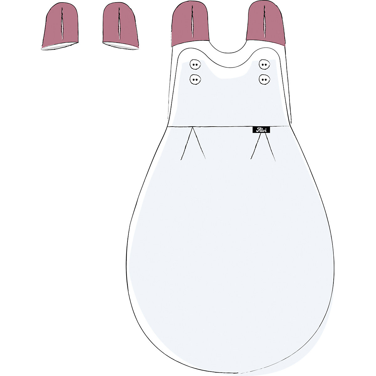 Clean & Dry Schlafsack-Cover (2er Pack), Gr. 68/74