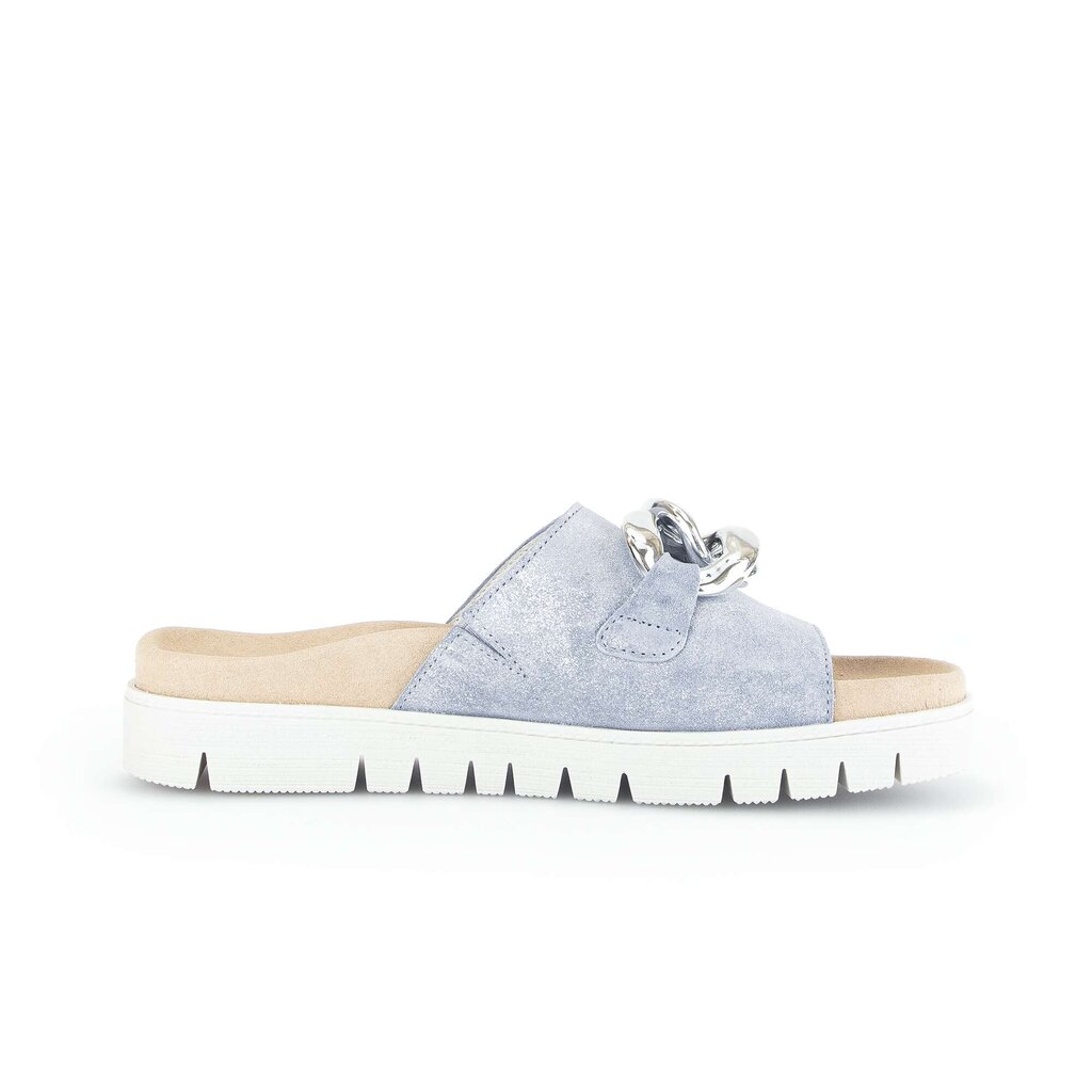 Gabor fashion Pantolette blau