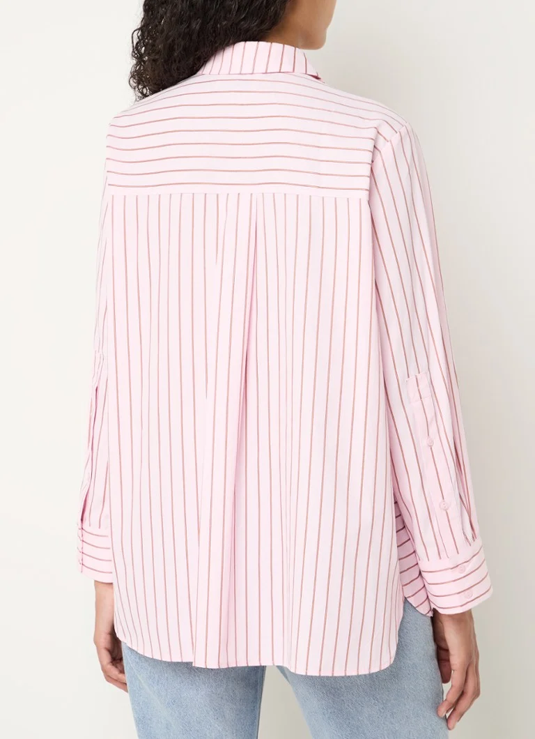 Neo Noir  Gili blouse met streepprint