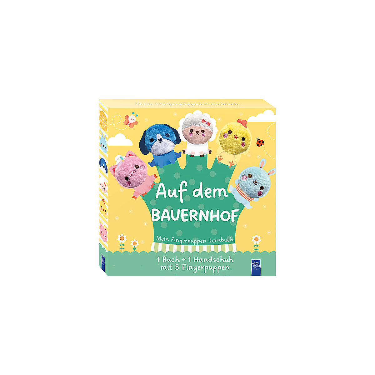 Mein Fingerpuppen-Lernbuch - Was passiert auf dem Bauernhof