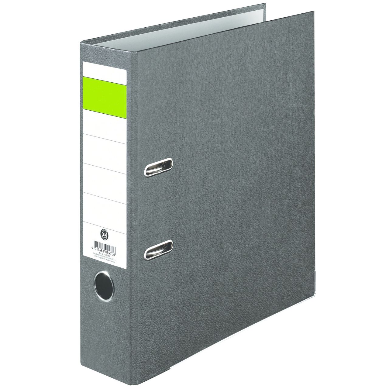 Falken Grüner Balken Ordner A4, Rückenbreite 80 mm, 20 Stück