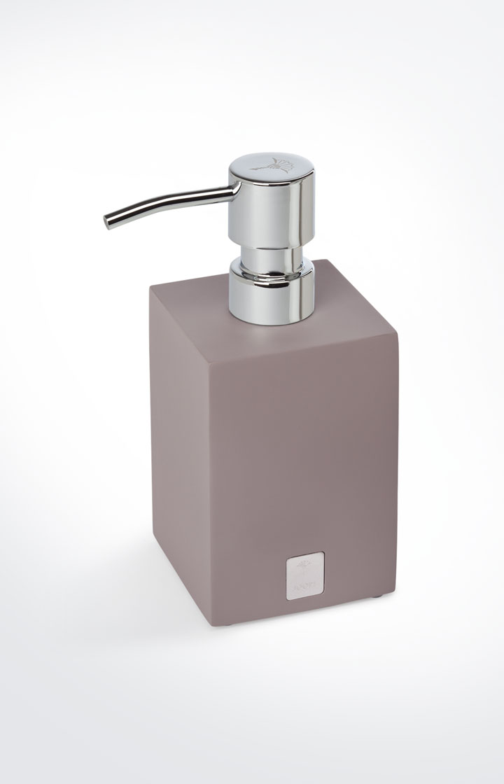 Seifenspender Bathline, Grau-Rosé
