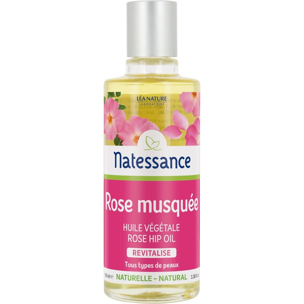 natessance Huile de Rose Musquée - anti-âge Huile