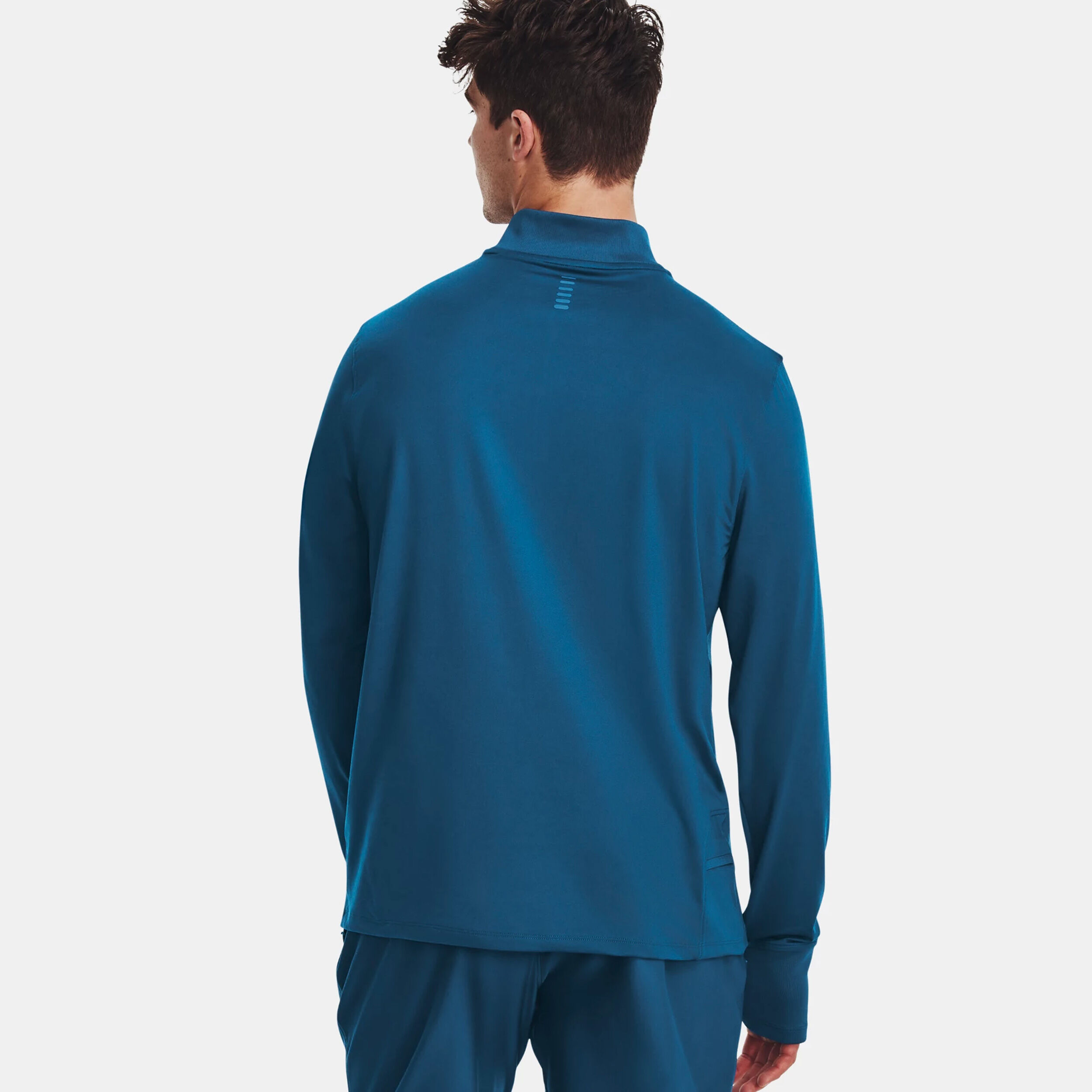 Qualifier Run 1/4 Zip Lauftop Herren - Blau