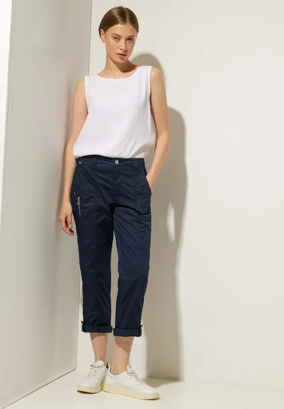 Street One Casual Fit Turn-Up Hose
