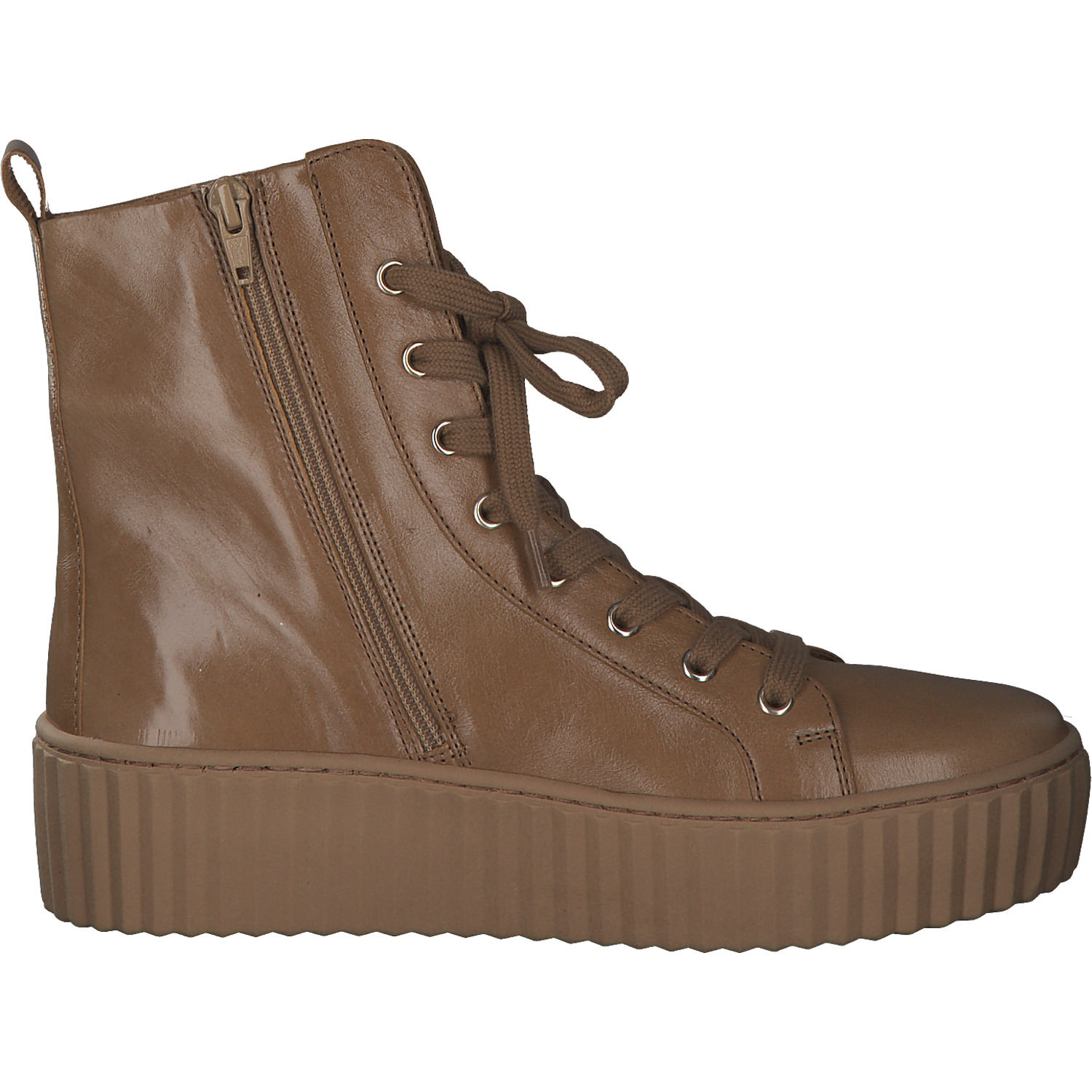 Gabor 93.711, Schnürstiefeletten, Damen, chino (caramel)