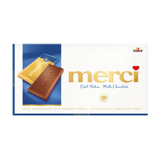 Merci Tafel Edel-Rahm 100G