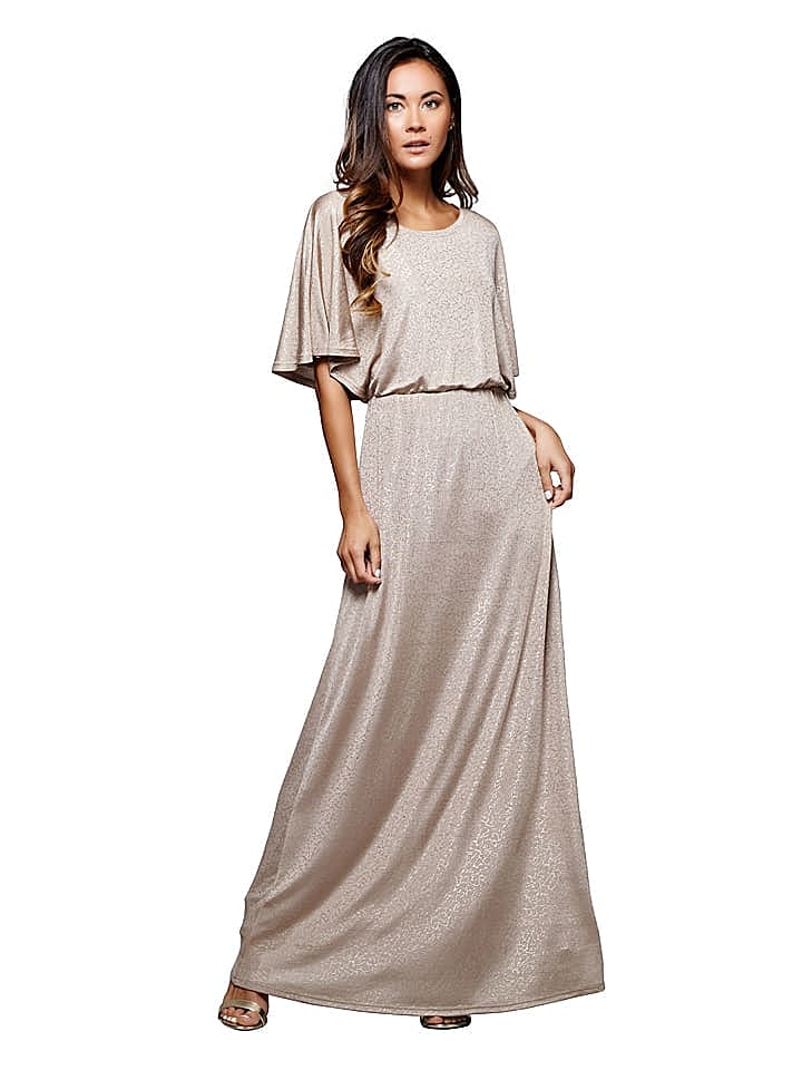 Iska Kleid in Gold günstig kaufen 36