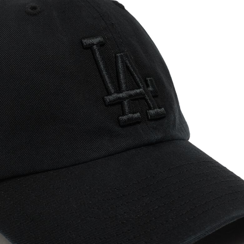 47 Brand Los Angeles Dodgers '47 Clean Up Plain Black