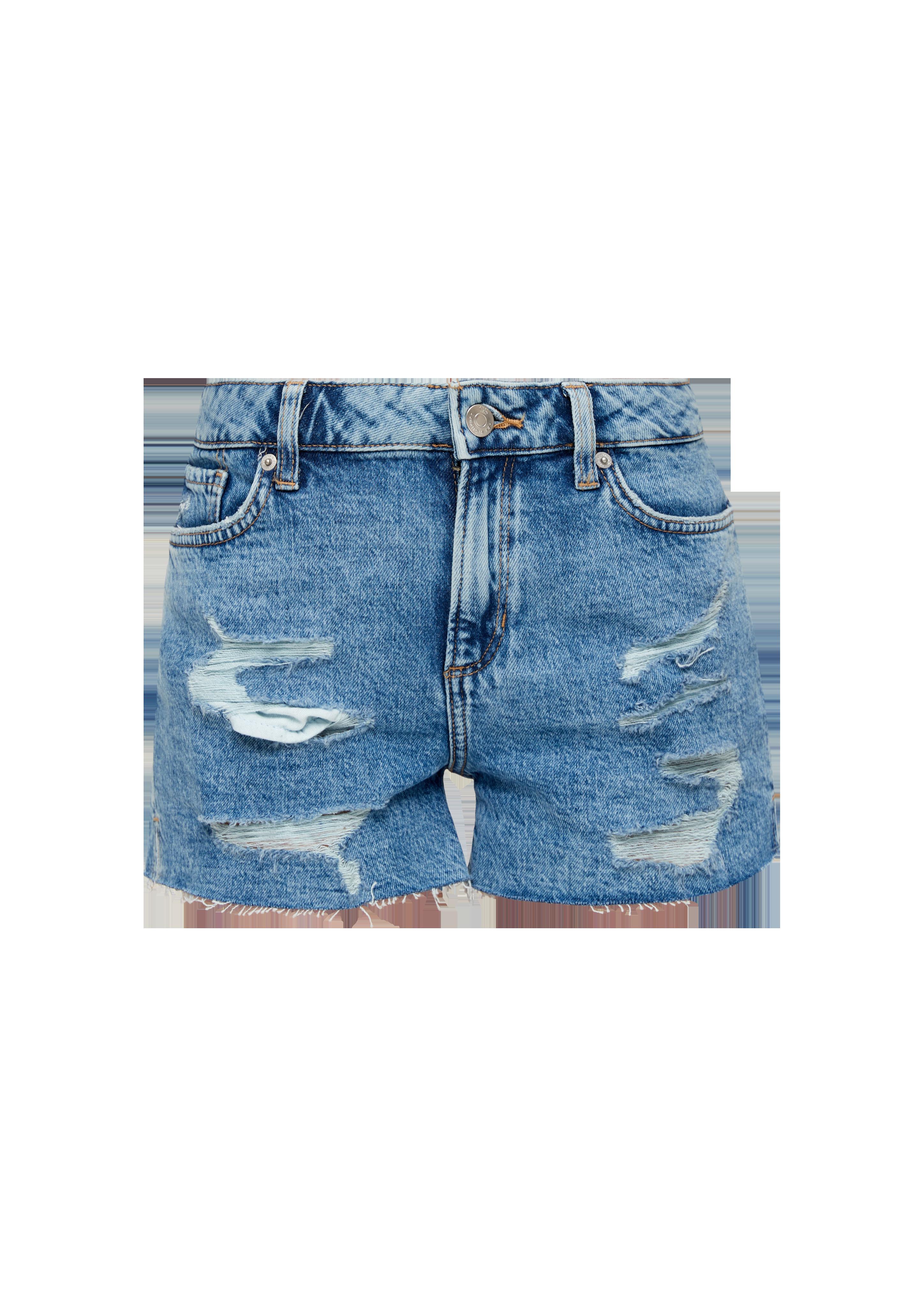 Jeans-Shorts Abby / Mid Rise / Straight Leg  2131160-55Z4