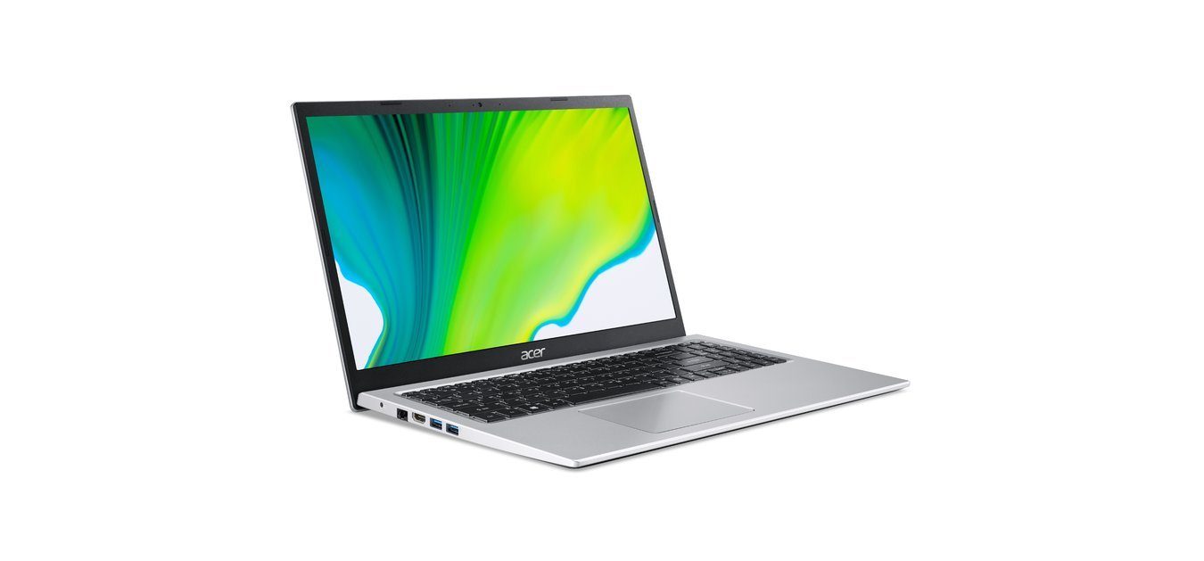 Acer A315-58-54PA Notebook (39,62 cm/15.6 Zoll, Intel Core i5 Intel Core i5-1135G7, Iris Xe, 256 GB SSD, 15,6 Zoll Full-HD IPS (matt), i5-1135G7, 8 GB RAM)