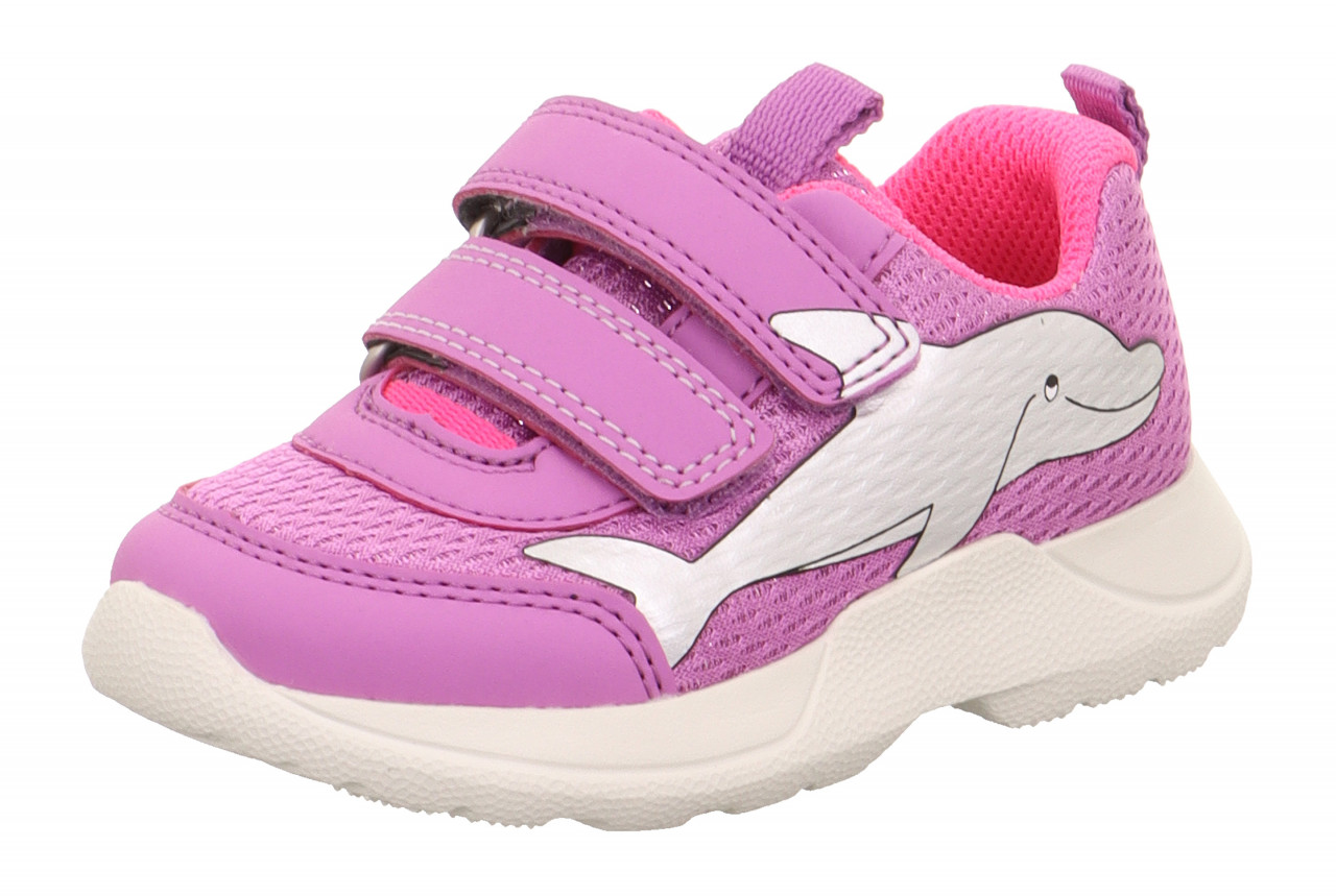 RUSH - Lila/PinkSneaker low mit Klettverschluss