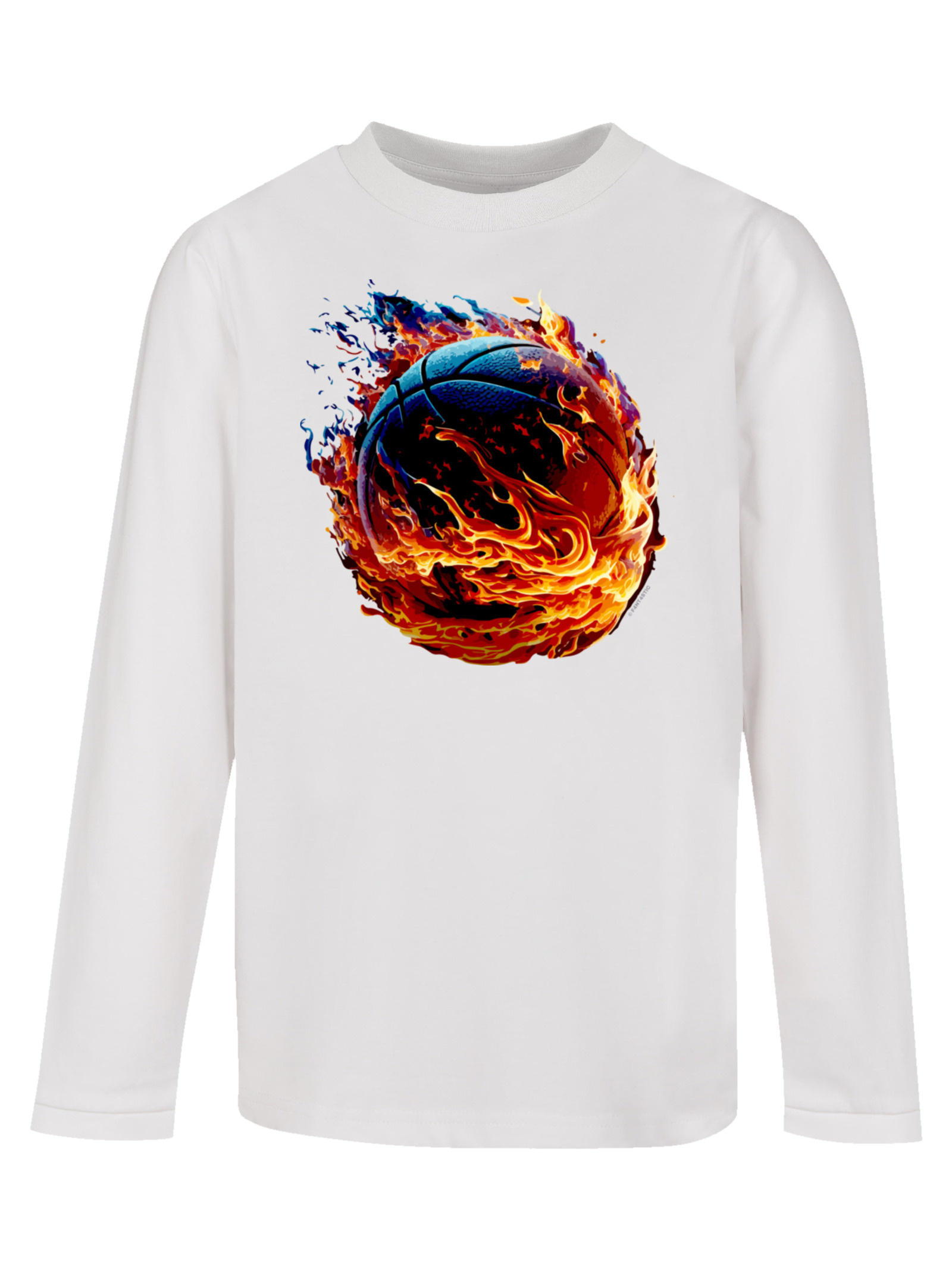 Shirt 'Basketball on fire'