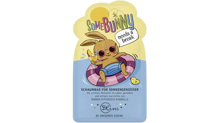 Dresdner Essenz Schaumbad Somebunny needs a break 40 ml