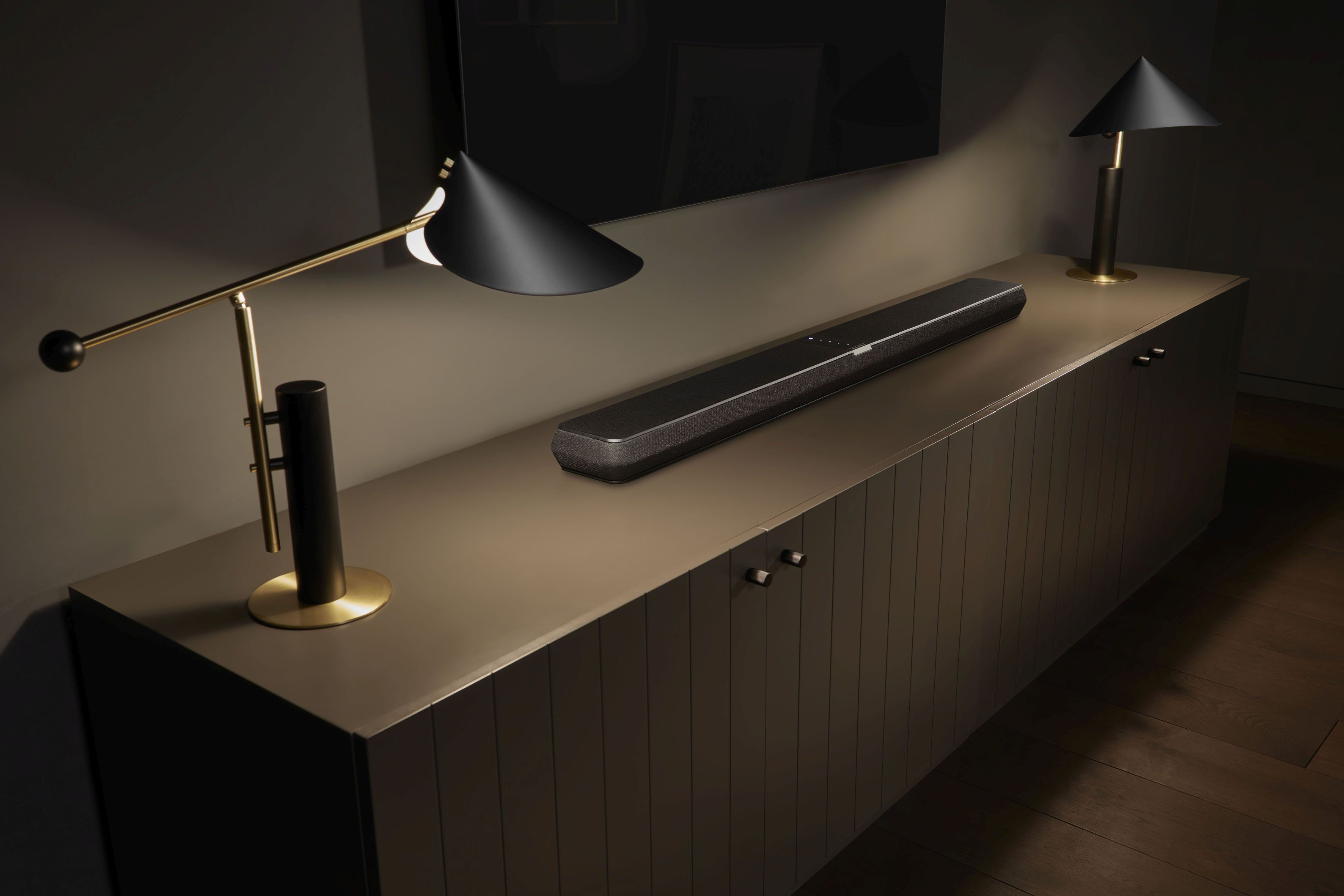 Bowers & Wilkins Panorama 3 Wireless 3.1.2 Soundbar (aptX Bluetooth, 400 W, Dolby Atmos, Airplay 2)