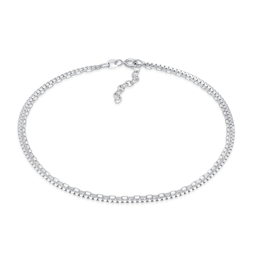 Elli Elli Bracelet de Cheville Femmes bracelet de cheville maillons Basique tendance e Bijoux