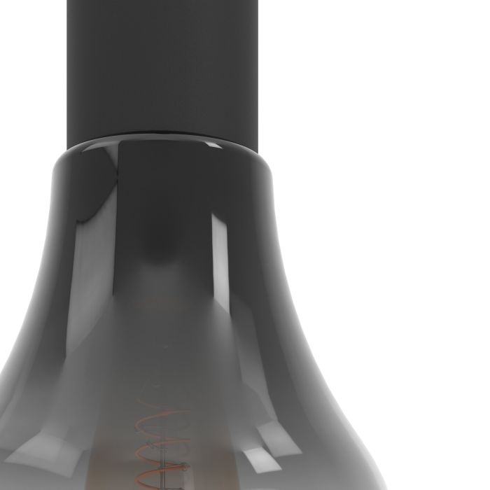 Roomio 1-flg Pendelleuchte No. 9802 Schwarz Grau