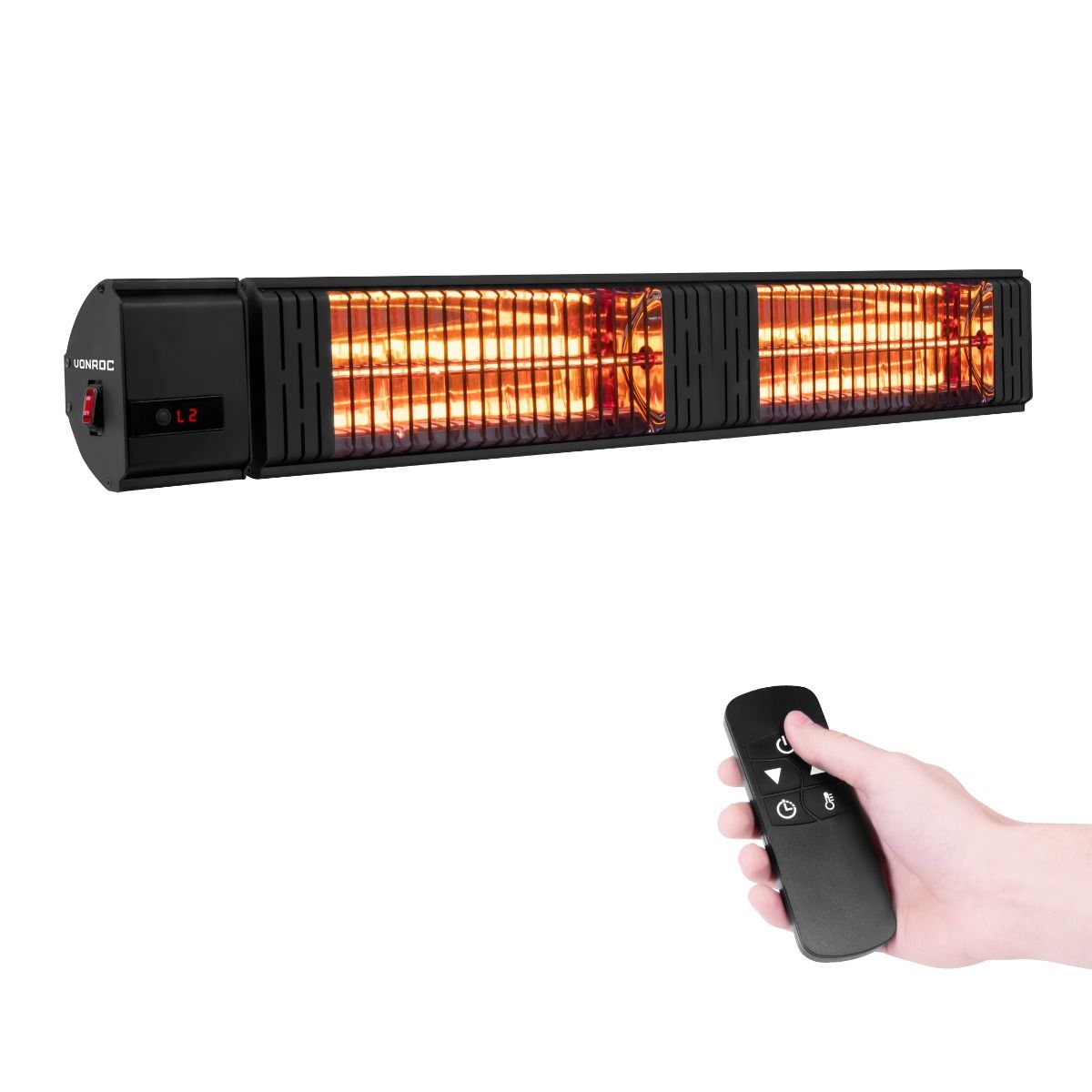 VONROC Volsini 3000 Watt Terrassenheizung