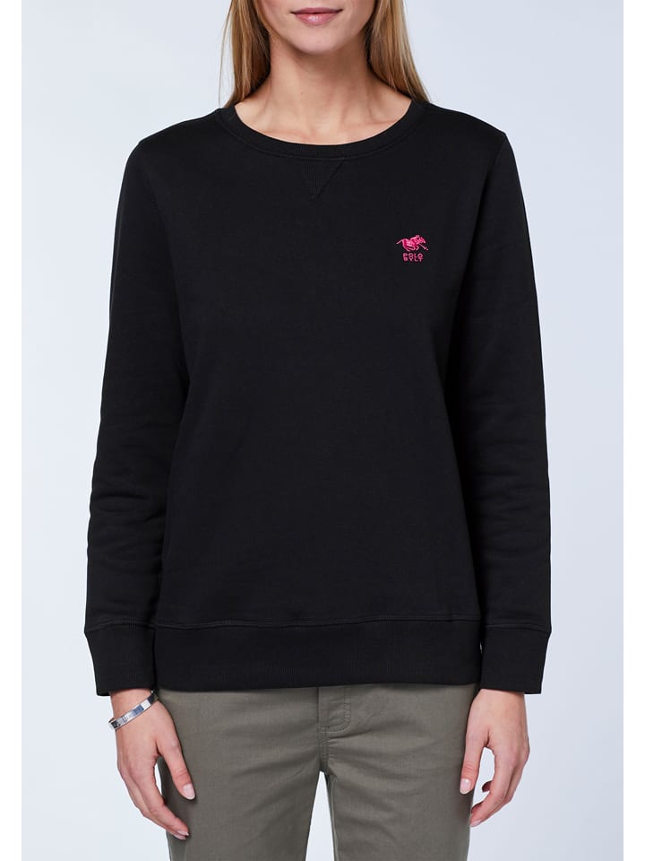 Polo Sylt Sweatshirt in Schwarz günstig kaufen