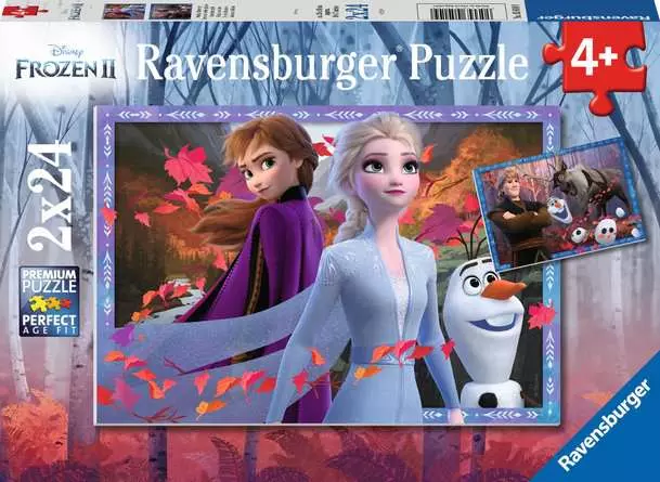 Kinderpuzzle ab 4 Jahren - Frostige Abenteuer - 24 Teile