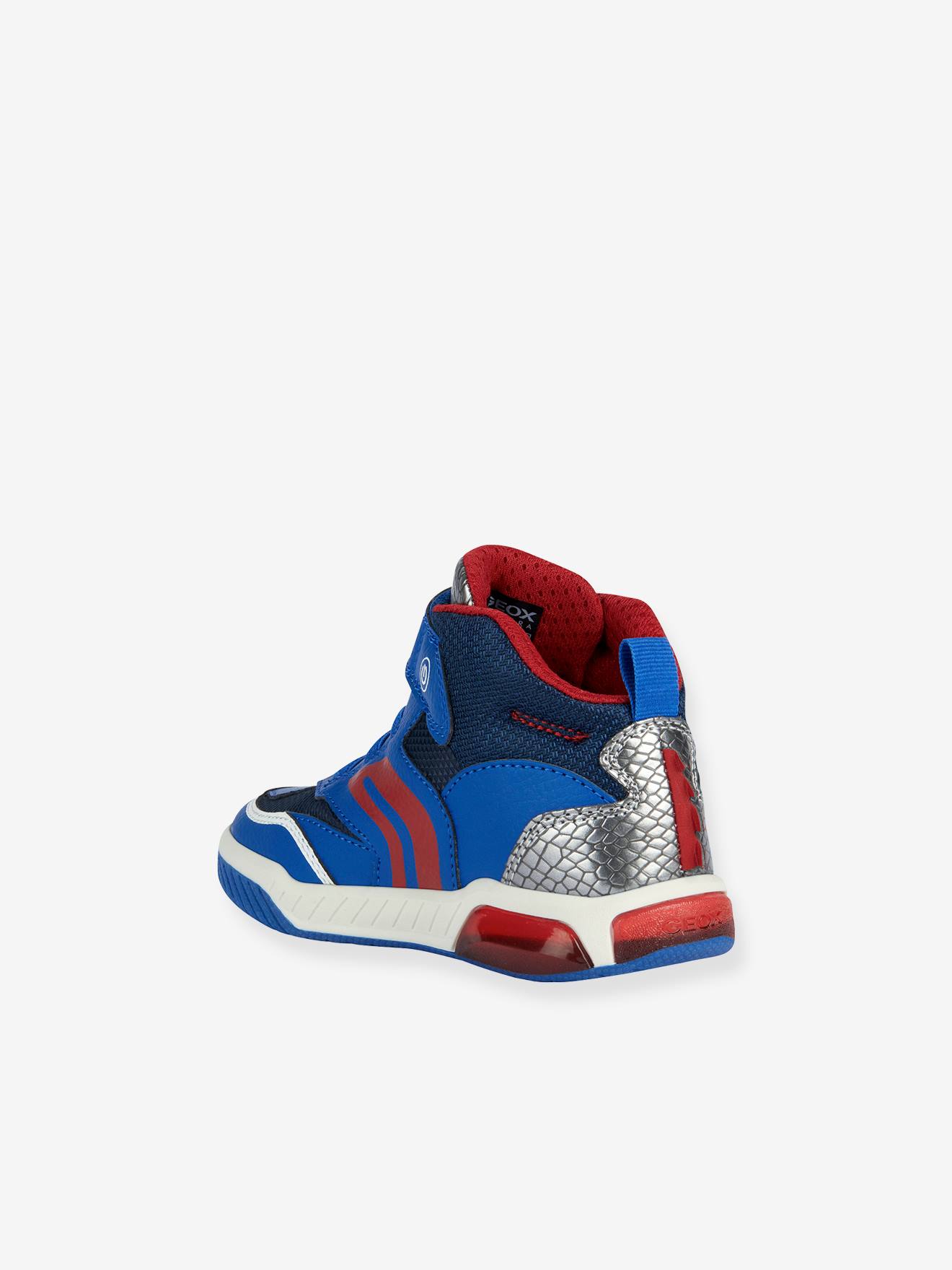 Baskets lumières enfant J Inek Boy GEOX® bleu roi