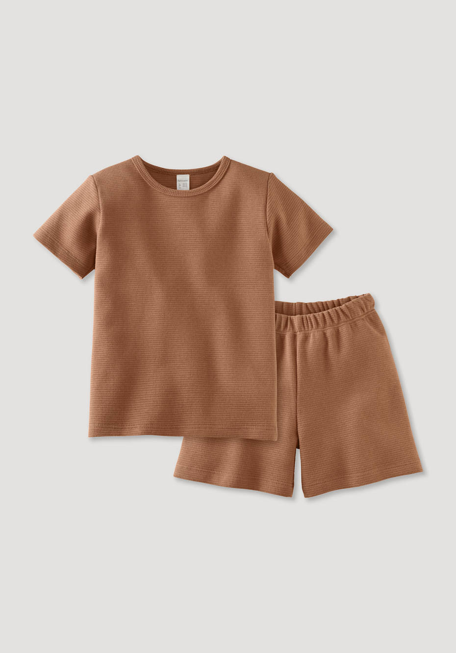 Piqué-Pyjama aus reiner Bio-Baumwolle