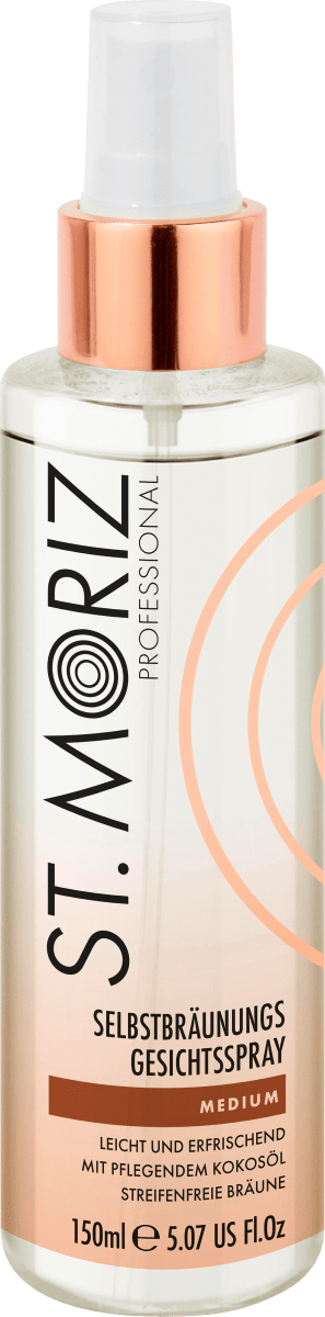 Selbstbräuner Spray Gesicht, medium, 150 ml