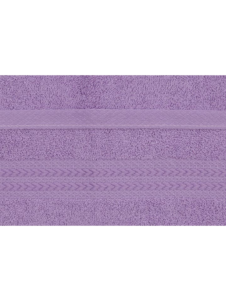 Elizabed 6er-Set: Waschlappen ''Rainbow'' in Lila günstig kaufen 30x50 cm